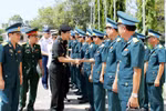 Đoàn tùy viên QS các nước tại VN thăm các đơn vị quân đội ở Nha Trang