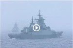 Hạm đội Baltic, Hạm đội Caspia Nga đều đang triển khai tàu ngoài khơi