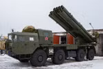 Hình ảnh mới về tên lửa phóng loạt đa nòng Cơn lốc của quân đội Nga 