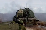 Video: Cảnh huấn luyện với pháo tự hành Msta-S 152 mm của quân nga