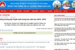 Công khai Bảng Hệ thống trường lớp tuyển sinh trung học