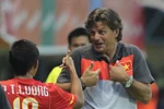 HLV Falko Goetz và Thành Lương 'thua' nhà báo Anh Ngọc