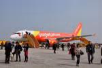 Thời tiết xấu, hành khách Vietjet phải chờ 12 tiếng mới được bay