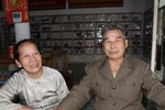 Hai vợ chồng cựu chiến binh xây nhà thờ Bác Hồ