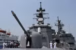 Cận cảnh tàu chiến tối tân của Lực lượng tự vệ bờ biển Nhật Bản đến Đà Nẵng