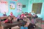 Giá rét Pả Vi không ngăn nổi bước chân con đến lớp