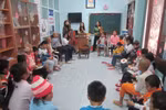 GK Đồ Rê Mí Đặng Châu Anh hợp xướng với “bệnh nhân nhí”