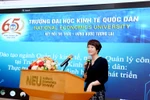Nữ ứng viên GS duy nhất ngành Kinh tế là trưởng khoa ở ĐH Kinh tế Quốc dân