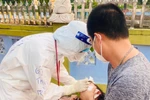 Nữ sinh chống dịch bảo vệ Thủ đô, nguyện đến với miền Nam yêu thương