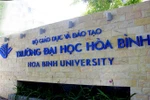Trường Đại học Hòa Bình dự kiến 5 phương thức tuyển sinh