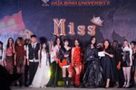 Ấn tượng cuộc thi trình diễn thời trang Halloween tại Trường Đại học Hoà Bình
