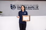 Nữ sinh Trường Quốc tế đạt giải Ba Cuộc thi Đại sứ Văn hóa đọc cấp Bộ