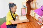 Cô bé “kể chuyện” Đinh Thu Trà của Trường Tiểu học Yên Thanh 