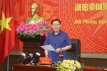 Chủ tịch Quốc hội ghi nhận Hải Phòng kiểm soát tốt dịch Covid-19