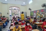 Học sinh Hải Phòng hào hứng, phấn khởi khi được trở lại trường