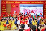 Học sinh Trường tiểu học Nguyễn Đức Cảnh am hiểu trang sử Đội