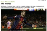 Báo chí quốc tế tung hô Messi: Huyền thoại, vĩ đại, giỏi hơn Ronaldo