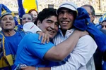 Maradona kể công hàn gắn Tevez - Mancini