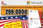 Trọn bộ Microsoft Office 365 bản quyền giá... 299.000 đồng tại PICO