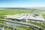 Đường băng sân bay Cát Bi bị nứt vì nắng nóng
