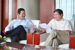 Cuộc gặp "hé mở nhiều thông tin thú vị" với bộ đôi quyền lực nhất FPT