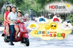 HDBank tặng hàng ngàn mũ bảo hiểm xinh xắn cho bé yêu