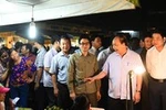 Rạng sáng, Thủ tướng "vi hành" chợ Long Biên
