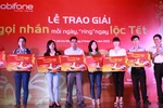 MobiFone trao giải đợt khuyến mãi lớn 