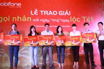 MobiFone trao giải đợt khuyến mãi lớn 