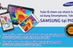 Ưu đãi đặc biệt khách hàng sử dụng Smartphone,Tablet Samsung tại PICO