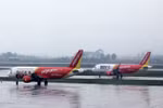 Nhiều chuyến bay không thể hạ cánh xuống 4 sân bay miền Trung