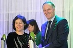 Tổng giám đốc Vinamilk nhận giải thưởng từ Thủ tướng New Zealand