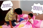 “Con kể chuyện này nhưng mẹ đừng… ghen nhé!”