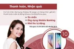 Thanh toán trực tuyến, nhận quà Samsung Galaxy S6 edge 