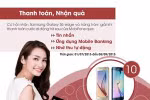 Thanh toán trực tuyến, nhận quà Samsung Galaxy S6 edge 