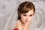 'Bà mẹ nhí' Phương Trinh đẹp ngỡ ngàng trong áo cưới