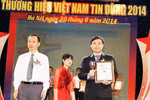 Cô gái Hà Lan: “Thương hiệu Việt Nam Tin Dùng 2014”