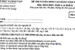 Đáp án đề thi Cao đẳng môn Hóa khối A, B năm 2012