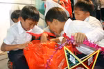 Chùm ảnh: Học sinh đảo Lý Sơn với "Trung thu kết nối yêu thương"