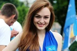 Những thiếu nữ Ukraina xinh như thiên thần chào đón EURO