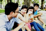 Góc ảnh: Thú vui cà phê ngày nghỉ lễ