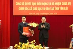 Ông Luyện Hữu Chung được bổ nhiệm giữ chức Giám đốc Sở GD&ĐT tỉnh Yên Bái