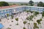 Trường học được xây 5 tầng giúp chuẩn hóa sĩ số, tuyển được thêm học sinh