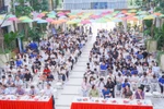 Không khí gặp mặt tân sinh viên K17 tại các Khoa của Trường Đại học Hòa Bình 