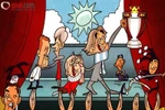 Sir Alex khóc lóc thảm thiết đòi Mancini trả cúp