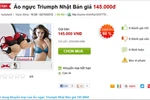 Áo ngực Triumph giá rẻ, nghi hàng giả rao bán nhan nhản 