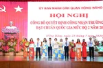 Quận Hồng Bàng (Hải Phòng) có thêm 3 trường đạt chuẩn Quốc gia mức độ 2