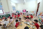 Hải Phòng: Các trường mầm non bảo đảm an toàn bữa ăn bán trú cho trẻ