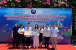 Hải Phòng có 2 dự án đạt giải cao tại cuộc thi khoa học kỹ thuật cấp quốc gia
