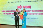 Bà Nguyễn Thị Thúy làm Giám đốc Sở Giáo dục và Đào tạo Quảng Ninh